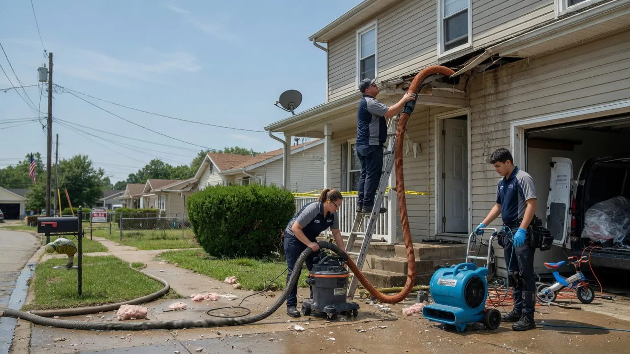 Water Damage Restoration in Mulberry, AR near me